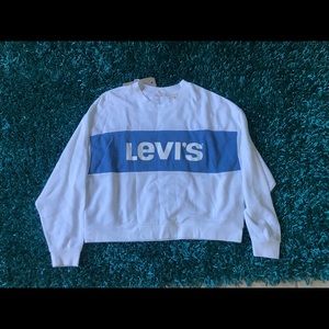 Authentic Levi’s Women’s White Sweatershirt
